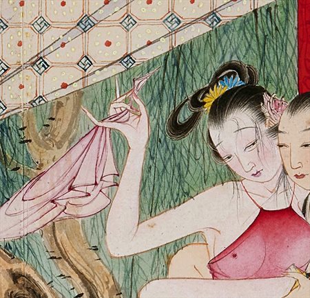 莲花-民国时期民间艺术珍品-春宫避火图的起源和价值